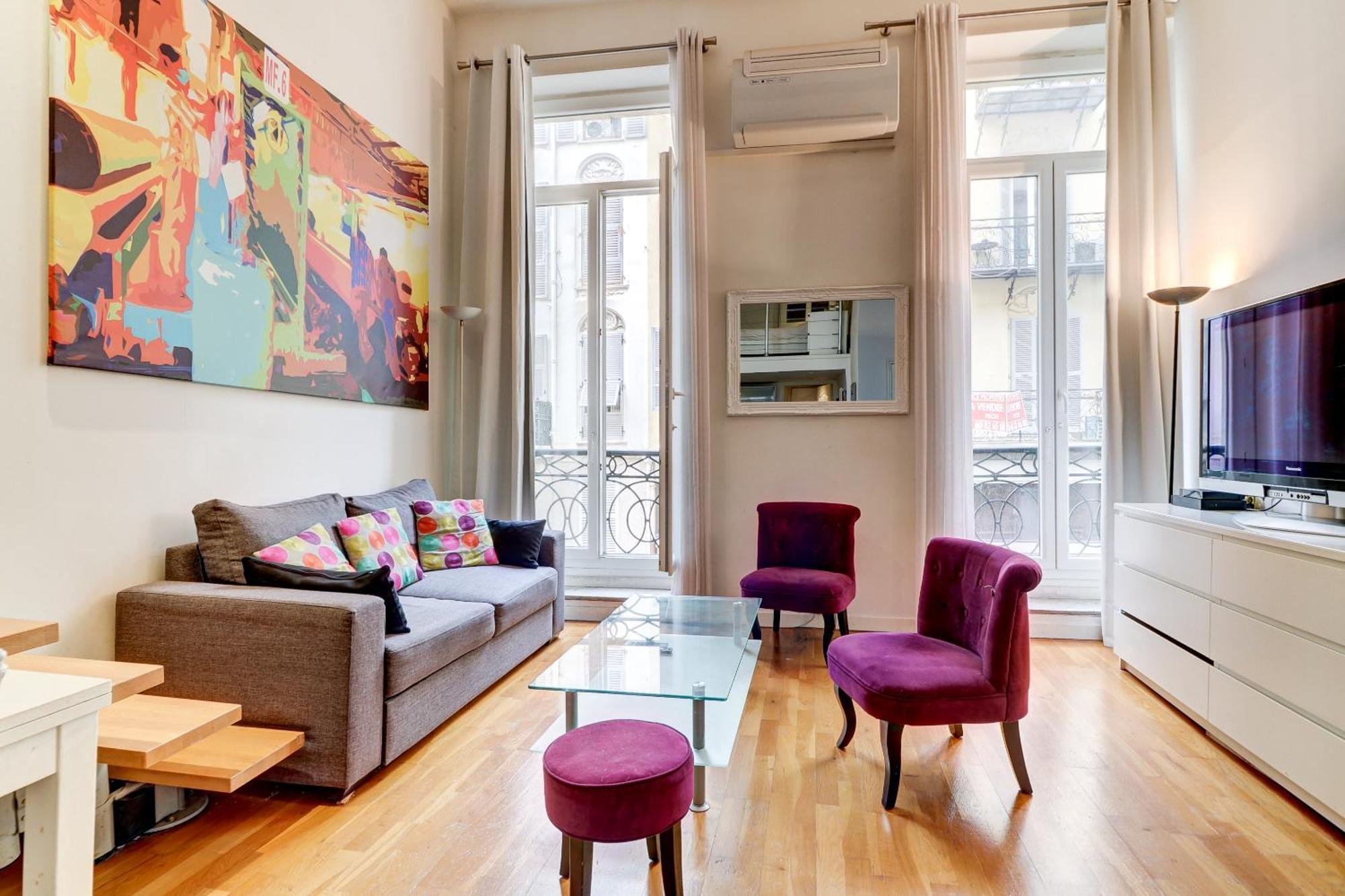Spacieux Duplex - Zone Pietonne نيس المظهر الخارجي الصورة